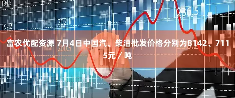 富农优配资源 7月4日中国汽、柴油批发价格分别为8142、7115元／吨